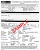 Occupancy specific paper report sample