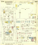 Chemical sample top down view of an area